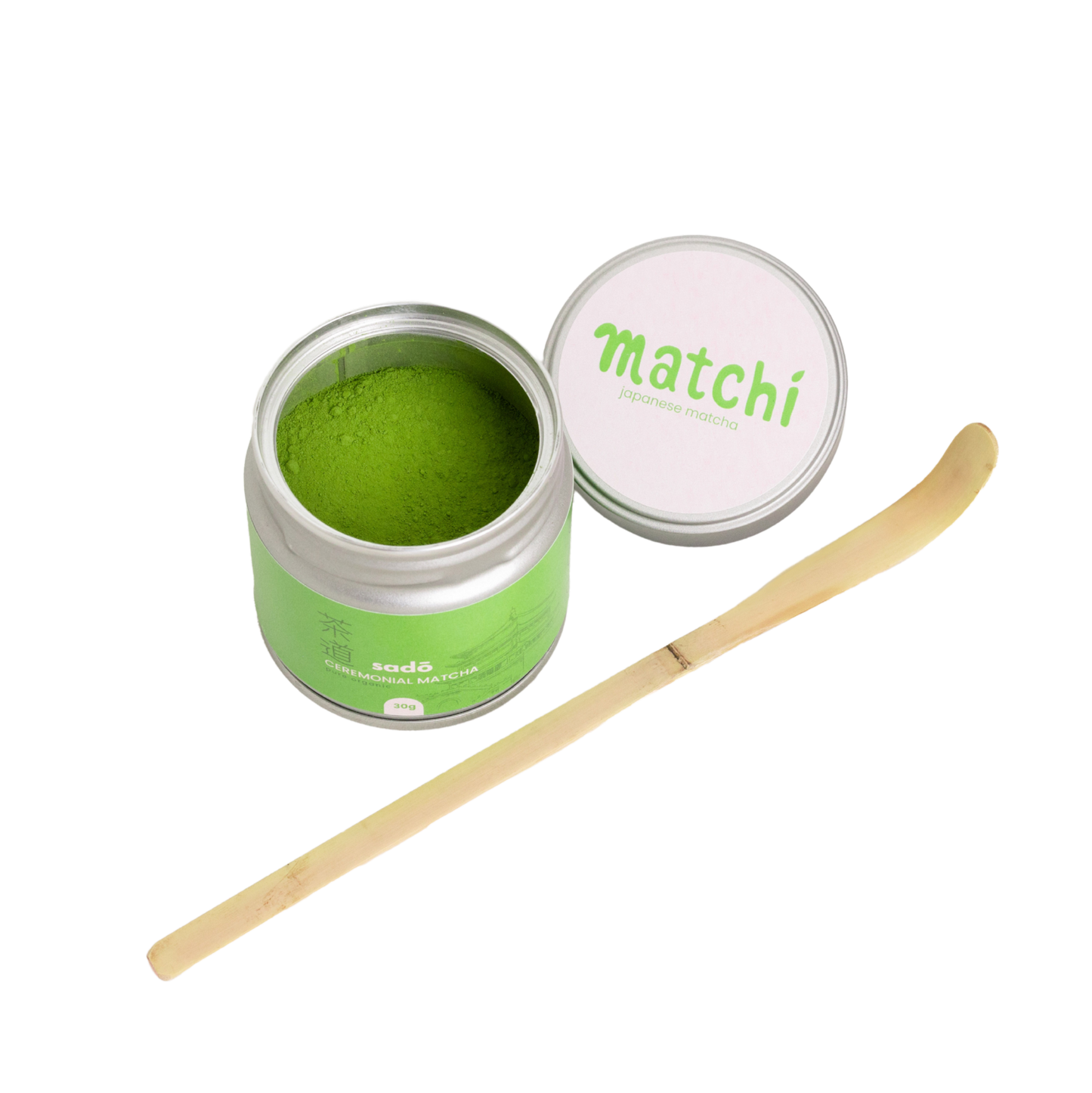 CHASHAKU - Bambusowe Łyżeczki do Matchy