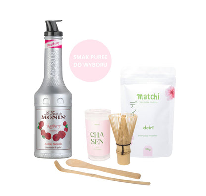 Zestaw Prezentowy Matcha Special Set - DEIRĪ EVERYDAY MATCHA + CHASEN  & CHASHAKU + PUREE MONIN
